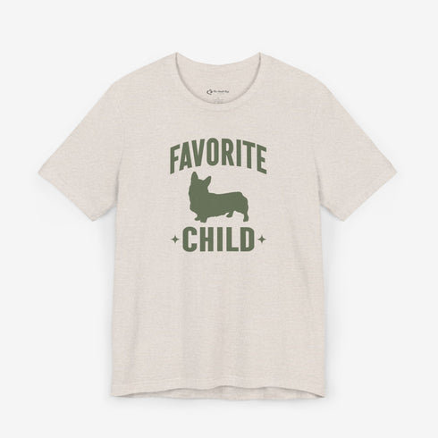 Corgi Mom Shirt - Favorite Child Dog Corgi Owner T-shirt